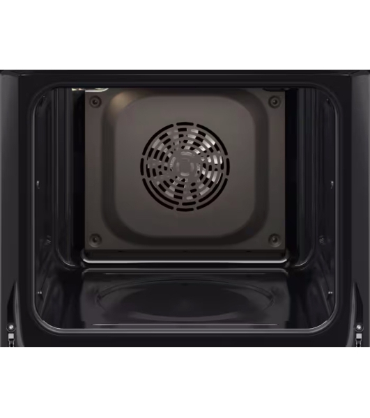 Встраиваемый духовой шкаф Electrolux EOF5F50BV, Электрический духовой шкаф с конвекцией, приготовление на пару, объем 65 л, 8 режимов, очистка каталитическая, 2 стекла в дверце, направляющие проволочные + телескопические (1 уровень)белый
