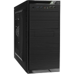 Компьютерный корпус Minitower ExeGate QA-412U-UNS350 (mATX, БП UNS350 с вент. 12см, 2хUSB+2хUSB 3.0, аудио, черный), фото9