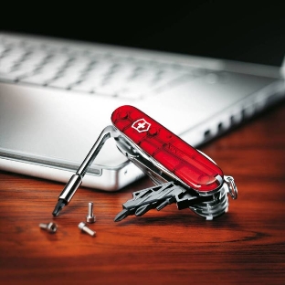 Нож перочинный Victorinox CyberTool M (1.7725.T) 91мм 32функций красный карт.коробка