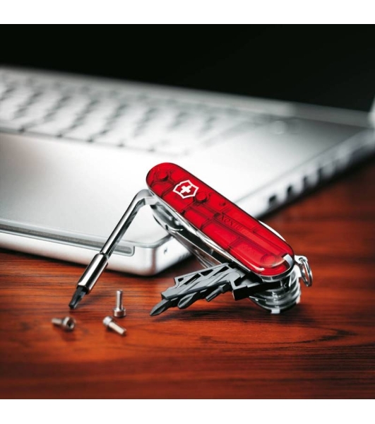 Нож перочинный Victorinox CyberTool M (1.7725.T) 91мм 32функций красный карт.коробка