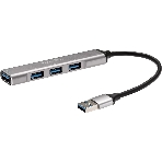 Переходник USB 3.0 -->USB3.0+3 USB2.0, Aluminum Shell, 0.2м Telecom TA308U, фото13