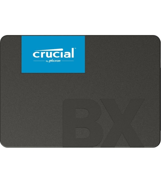 Накопитель SSD Crucial BX500, 2Tb, SATA III, 2.5', R/W 540/500