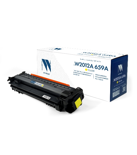 Картридж лазерный NVPrint совместимый NV-W2012A 659A Yellow для HP Color LJ M856/MFP M776 (13000k)
