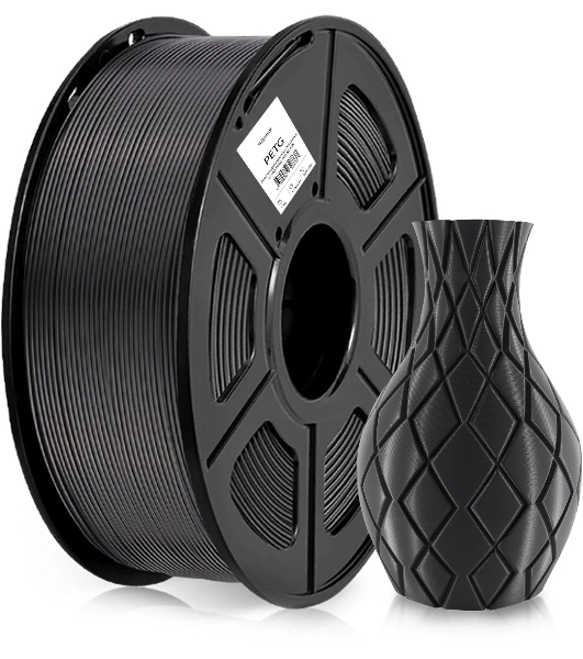 Пластик для принтера 3D Cactus CS-3D-PETG-1KG-BLACK PETG d1.75мм 1кг 1цв. черный