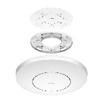 Точка доступа Cudy AC1200 Dual Band Gigabit Ceiling Mount Access Point, MT7621DAN+MT7613B+MT7603E, 867Mbps at 5GHz + 300Mbps at 2.4GHz, 1 x GbE RJ45 Port, Support 12V DC or 802.3af PoE or Passive PoE, Internal Antennas, 48V passive PoE adapter included, Cudy Mesh Support, фото9