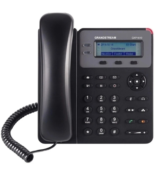 Телефон IP Grandstream GXP1610P черный