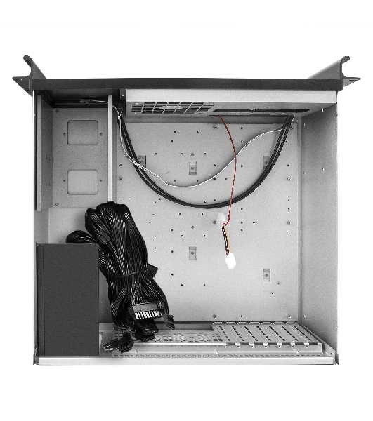 Серверный корпус ExeGate Pro 4U390-05 (RM 19', высота 4U, глубина 390, БП 1200PAS, USB)