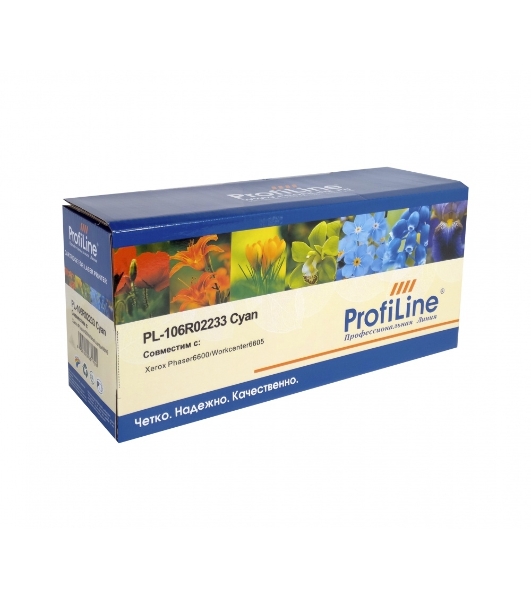 Картридж лазерный ProfiLine PL-106R02233 для принтеров Rank Xerox Phaser 6600/WC 6605 Cyan 6000 копий