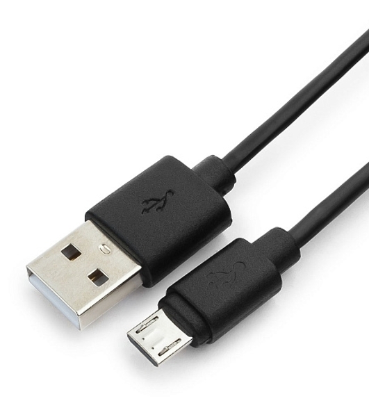 Кабель USB 2.0 Pro Гарнизон GCC-mUSB2-AMBM-0.3M, AM/microBM 5P, 0.3м, пакет