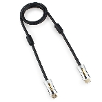 Кабель Cablexpert HDMI, серия Platinum, 1 м, v2.0, M/M, позол.разъемы, металлический корпус, ферритовые кольца, блистер, фото 1