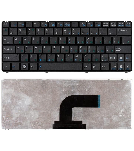 Клавиатура для ноутбука Asus Eee PC 1101 1101HA N10 N10E N10J черная