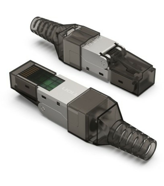 Разъем Vention полевой заделки RJ-45 (8P8C) под витую пару, для одножильного кабеля кат. 6а