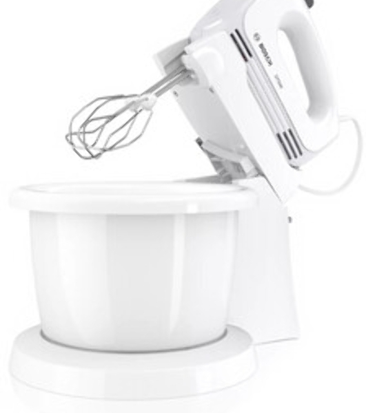 Миксер ручной Bosch MFQ2600W 375Вт, белый