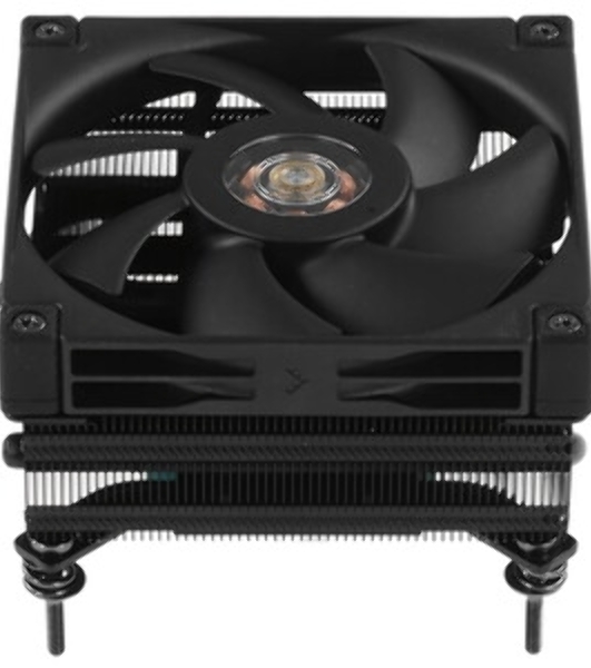 Кулер для процессора DEEPCOOL AN400 черный 92мм алюминий+медь 2900rpm 31db 4-pin 150W 52,5мм