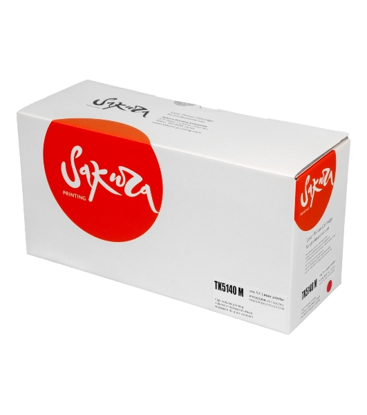 Картридж Sakura TK5140M для Kyocera Mita, пурпурный, 5000 к.