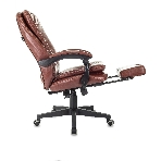 Кресло Бюрократ T-9950MSG-F/BROWN-PU коричневый, экокожа, фото26