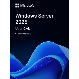 Операционная система Microsoft Windows Server CAL 2025 English 1pk DSP OEI 5 Clt User CAL (EP2-25279)