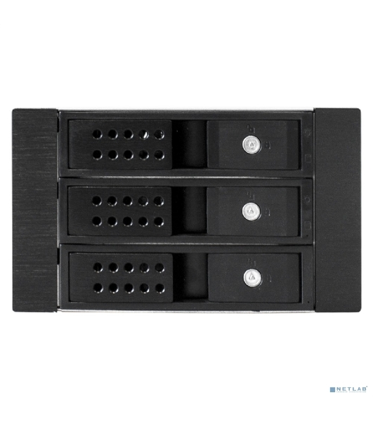 Корзина для HDD ExeGate EX291656RUS HS335-02 (универсальная, на 3*3,5'/2.5' SATA HDD, занимает 2*5,25' отсека, RTL)