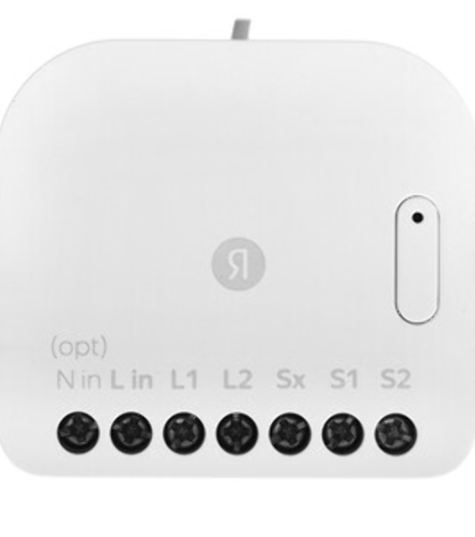 Умное реле Yandex YNDX-00538 2канал. белый