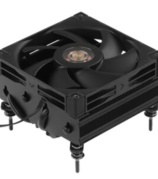 Кулер для процессора DEEPCOOL AN400 черный 92мм алюминий+медь 2900rpm 31db 4-pin 150W 52,5мм