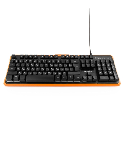 Клавиатура Гарнизон GK-320G проводная, USB Type-A, чёрный