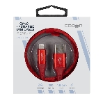Кабель Crown USB - Lightning CMCU-3103L red, фото3