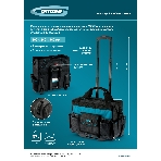 Сумка для инструмента Gross 460х240х340мм, выдвижная рукоятка, колеса, фото 1