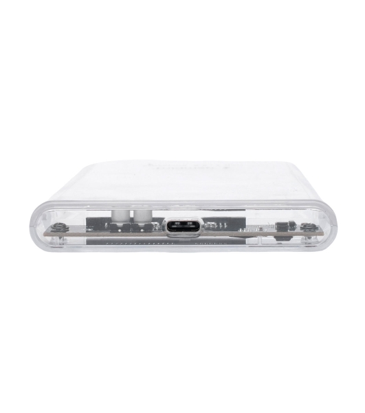 Внешний корпус Gembird EE2-U3S-7 USB 3.0 для 2.5' HDD/SSD порт Type-С, SATA III, пластик, прозрачный
