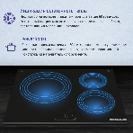 Индукционная варочная панель Bosch PUC631BB5E независимая, конфорок - 3 шт, панель - стеклокерамика, 4.6 кВт, фото3