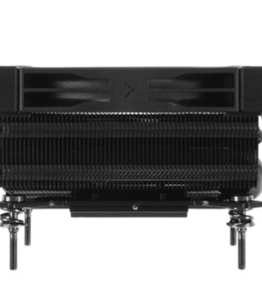 Кулер для процессора DEEPCOOL AN400 черный 92мм алюминий+медь 2900rpm 31db 4-pin 150W 52,5мм