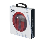 Кабель Crown USB - Lightning CMCU-3103L red, фото2