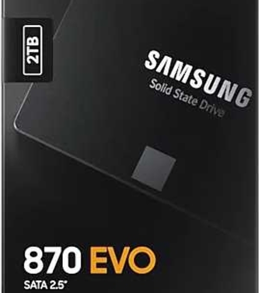 Накопитель SSD Samsung 870 EVO, 2Tb, SATA III, 2.5', R/W 560/530