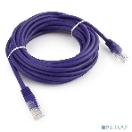 Патч-корд UTP Cablexpert cat.5e, 5м, литой, многожильный, фиолетовый, фото6
