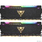 Оперативная память Patriot Viper Steel, DDR4, 32GB (2x16GB), 3200MHz, CL18, DIMM, с радиатором, RGB, черный, фото12