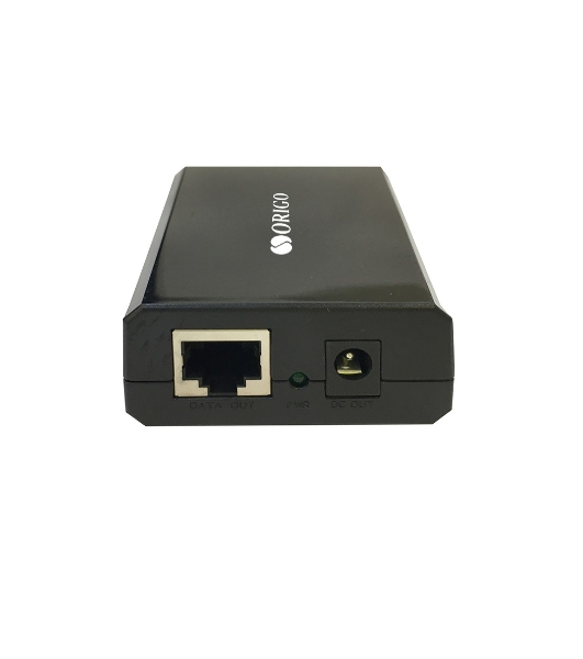 PoE-сплиттер ORIGO OPE301GS/A1A 802.3af/at, 1x1000Base-T PoE In, 1x1000Base-T, выход: 5/9/12В DC