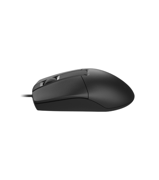 Мышь проводная A4Tech OP-335S черный, 1200 dpi, USB, кнопки - 3