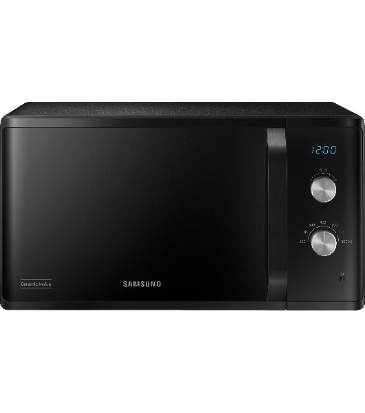 Микроволновая печь Samsung MS23K3614AK черный, 23 л, 800 Вт, переключатели - поворотный механизм