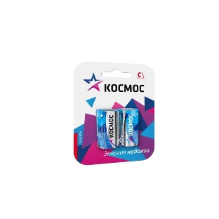 Элемент питания Космос алкалиновый LR LR14 Максимум BP2 (блист.2шт)