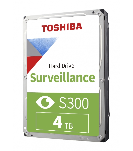 Жесткий диск Toshiba HDD SATA3 4Tb Surveillance S300 (SMR) 5400 256Mb (analog HDWT740UZSVA)