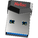 Флешка USB Netac UM81 (NT03UM81N-064G-20BK), 64Gb, USB 2.0, R/W 30/10, черный/красный, фото5