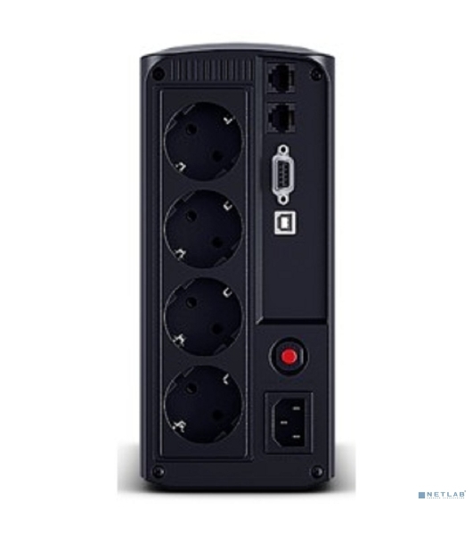Источник бесперебойного питания CyberPower VP700ELCD/700 ВА/390 Вт/USB/RS-232/RJ-11/RJ-45/4 х CEE 7 (евророзетка)