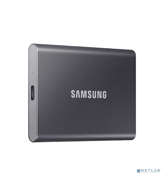 Внешний SSD Samsung T7, 2TB, USB 3.2 Gen 2 Type-C, R/W 1050/1000, титан