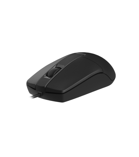 Мышь проводная A4Tech OP-335S черный, 1200 dpi, USB, кнопки - 3