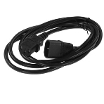 Кабель питания А1 (НФ-00001179) A1-PC075-C13-C14-1.8M черный, фото4