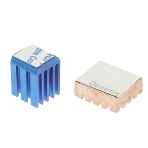 Набор радиаторов ACD RA207 Golden + Blue Heat Sink setfor Raspberry Pi 3, фото3