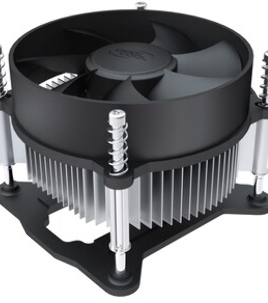 Кулер для процессора DEEPCOOL CK-11508 PWM черный, 92 мм, алюминий, 2200 об/мин, 30.1 дБ, 4 pin, 65 Вт, 70 мм