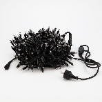 Гирлянда Neon-night 'Кластер' 10 м, 400 LED, черный каучук, IP67, соединяемая, цвет свечения белый, фото3