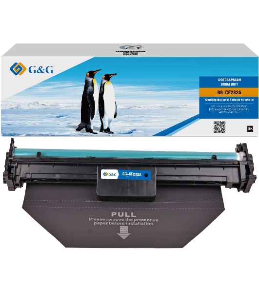 Блок фотобарабана G&G GG-CF232A ч/б:23000стр. для LJ Pro M203d/M118dw/MFP M148dw/M149fdw HP