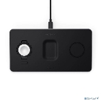 Беспроводное зарядное устройство Satechi ST-X3TWCPM Trio Wireless Charging Pad для телефона, часов и наушников серый космос, фото5