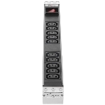 Блок розеток Rem-10 без шнура с фил. и инд., 10 IEC 60320 C13, вход IEC 60320 C14, 10A, алюм., 19' (R-10-10C13-FI-440-Z), фото8